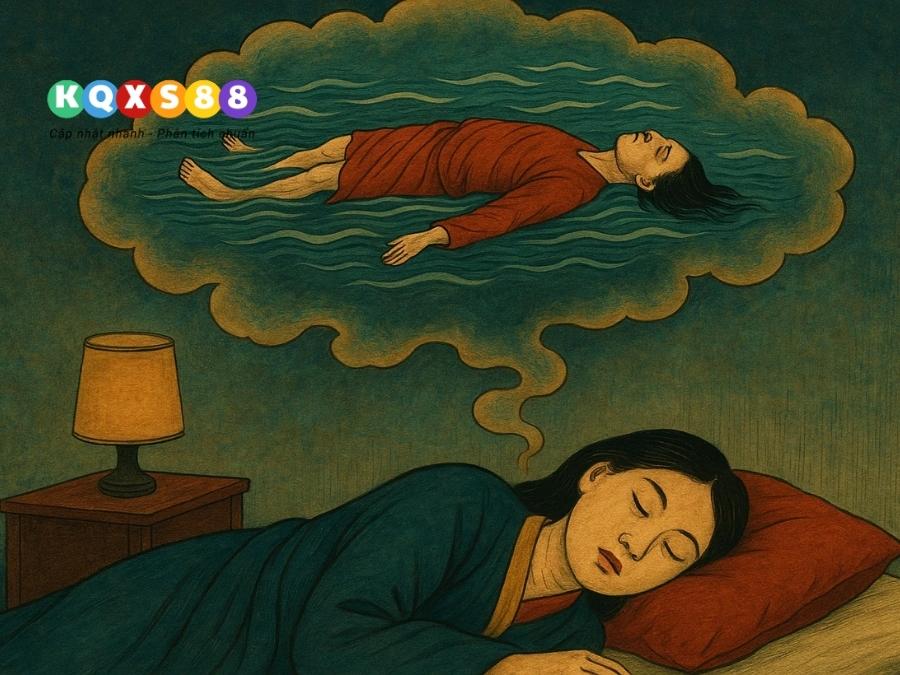 nằm mơ thấy xác chết trôi sông