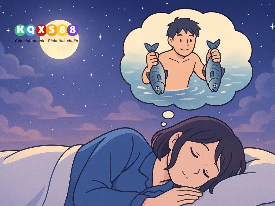 Nằm mơ thấy bắt cá bằng tay không chứng tỏ năng lực và sự tự tin