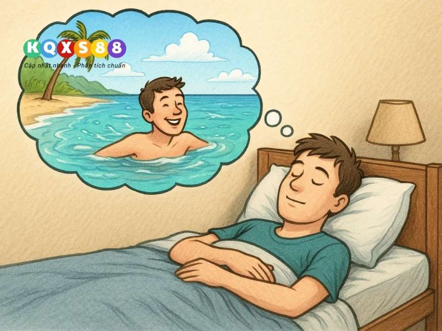 Giải mã giấc mơ bơi giữa biển khơi